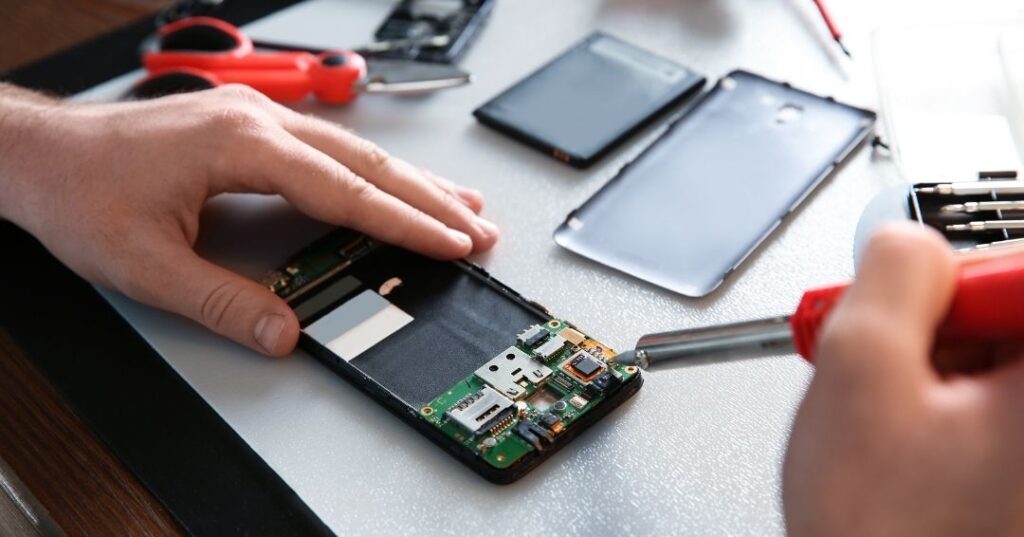 troca de peças e correções de celulares em João Pessoa